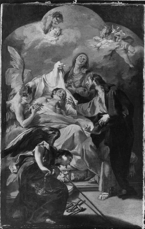  224-Giambattista Pittoni-Morte di s. Giuseppe - Colonia, Wallraf-Richartz-Museum 